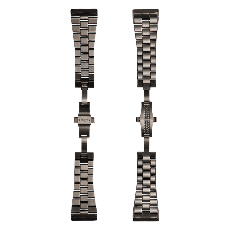 PVD GUN METAL STAINLESS STEEL BRACELET (for T-Series only)