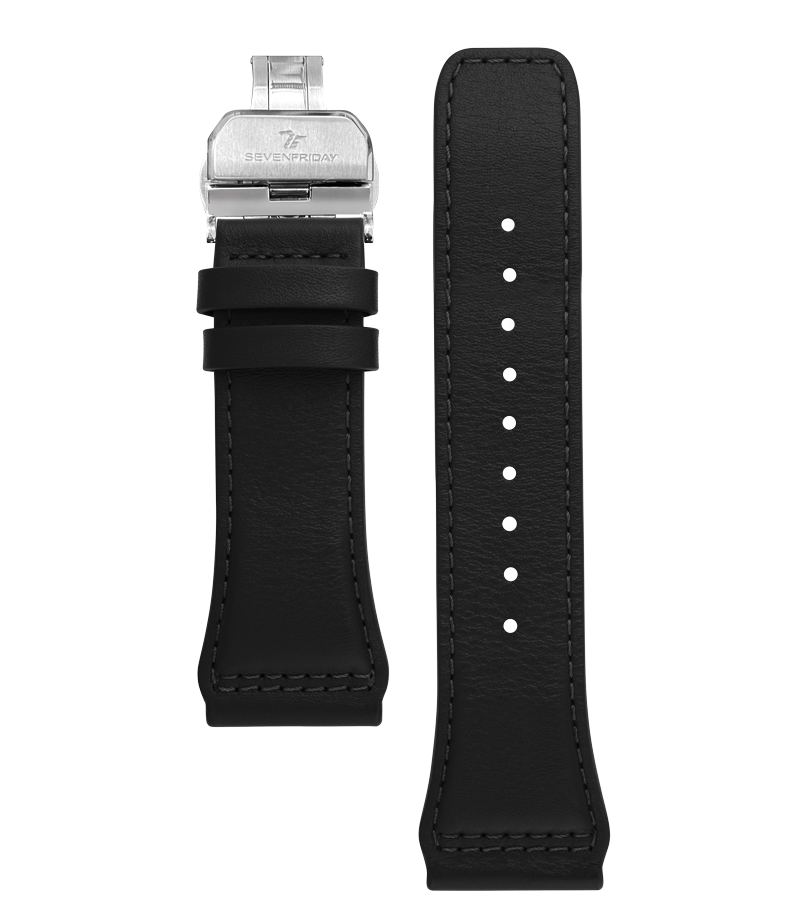 Leather, Black, including buckle (for ME, PE and PG-Series)