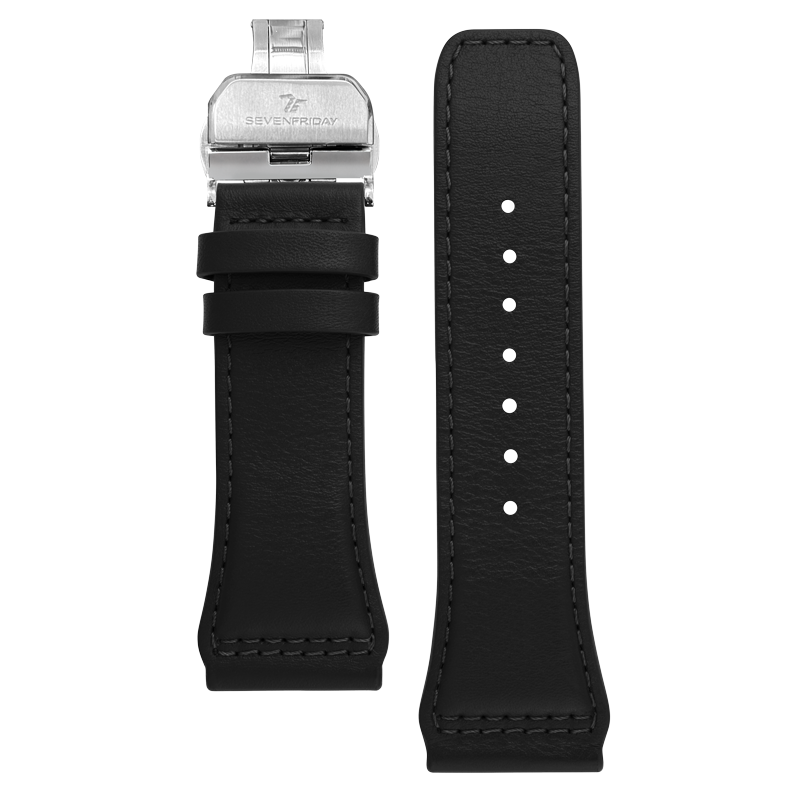 Leather, Black, XS, including buckle (for ME, PE and PG-Series)