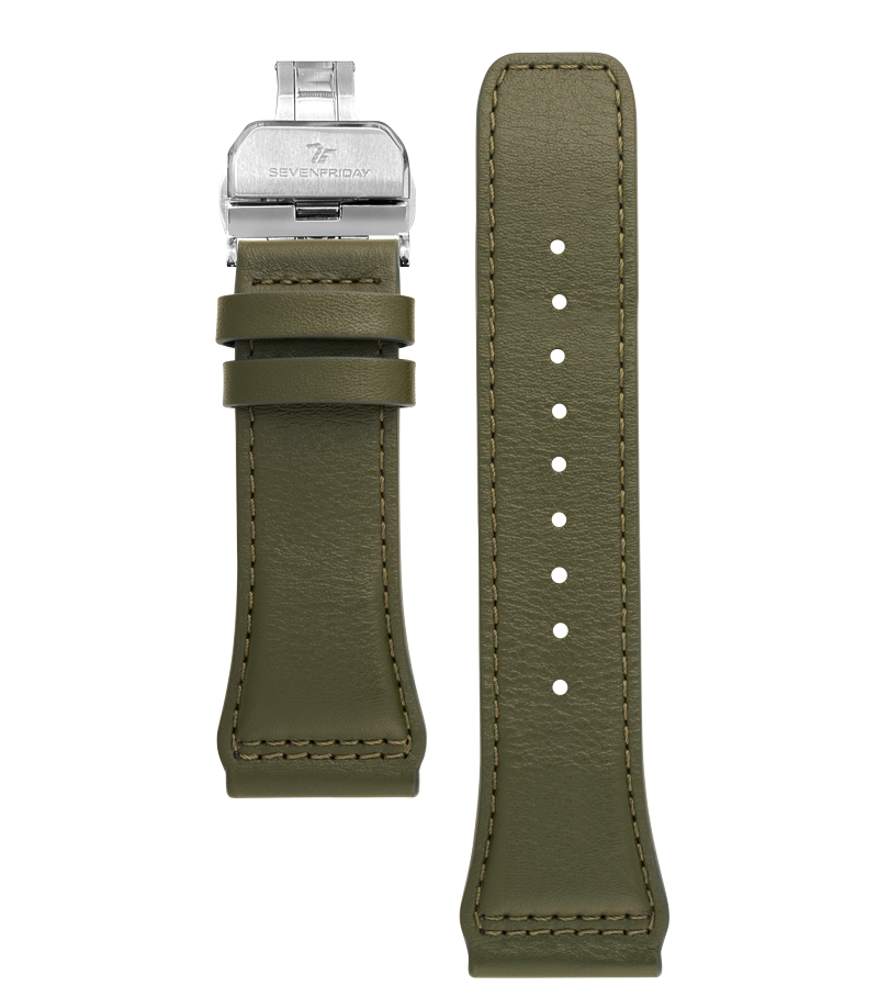 Leather, Green, including buckle (for ME, PE and PG-Series)